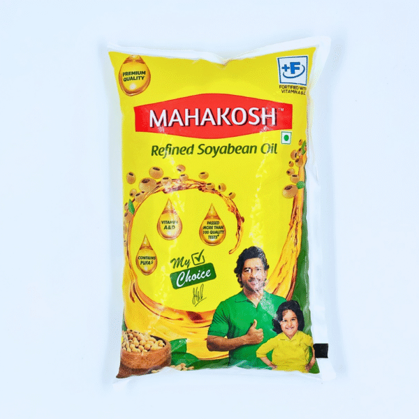 Mahakosh Soyabean Oil 1L Pouch