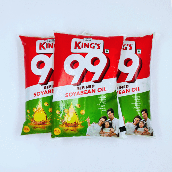 Kings Soyabin Refine 1 liter Pouch - Image 2