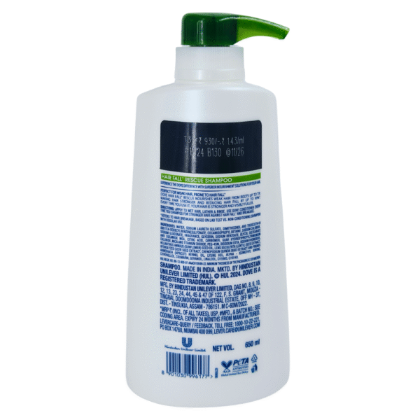 Dove Hairfall Rescue Therapy Shampoo 650 ml - Image 2