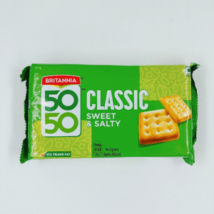 Britannia 50-50 Classic Sweet & Salty Biscuit 200gm