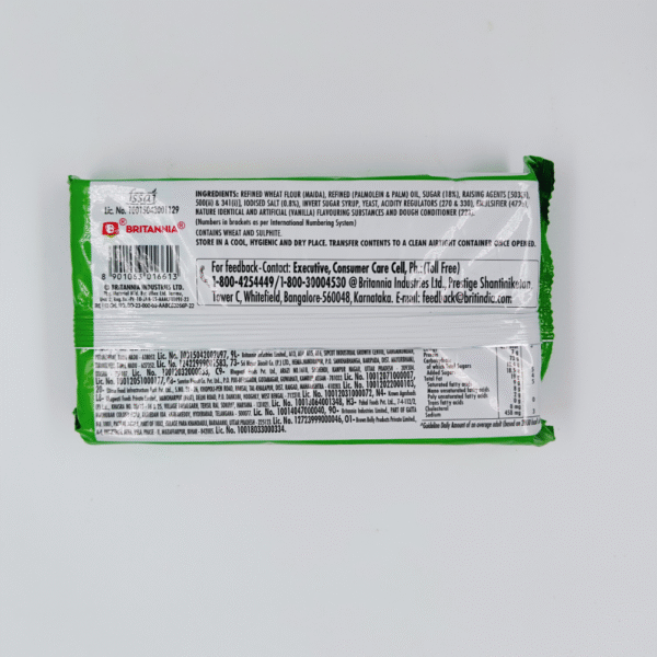 Britannia 50-50 Classic Sweet & Salty Biscuit 200gm - Image 3
