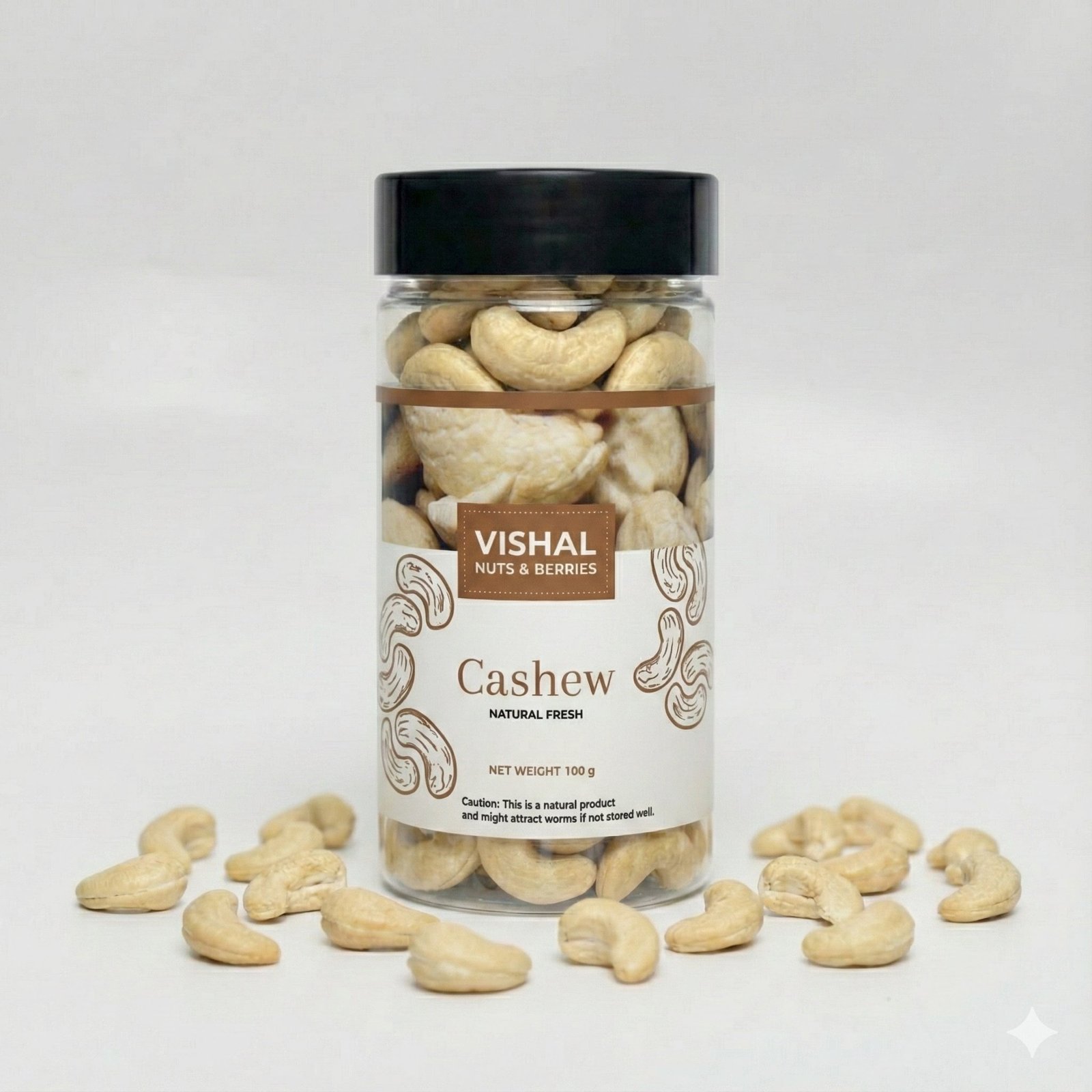 Vishal Cashew (Kaju) 100g